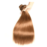 Beaudiva 30# Brazilian Straight Hair With Frontal 3 Bundles With Frontal