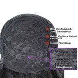 Tiktok Beaudiva Short Straight Bangs Bob Wigs Glueless Human Hair Wigs