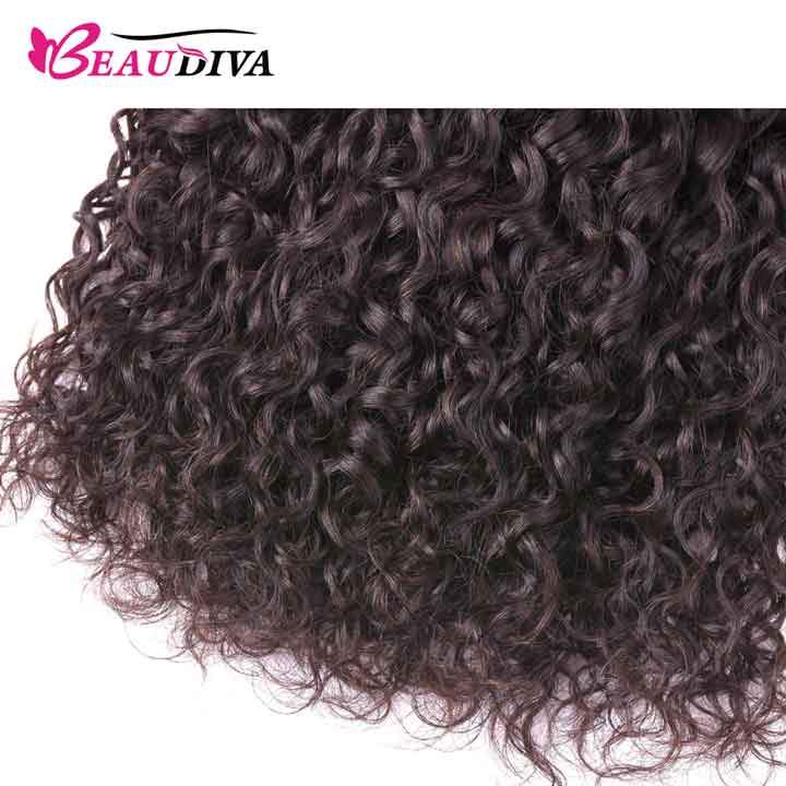 Beaudiva Jerry Curly 3 Bundles Deal Virgin Human Hair Weaves For Women