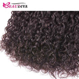 Beaudiva Jerry Curly 3 Bundles Deal Virgin Human Hair Weaves For Women