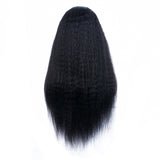 【Kiki】TK07 : BEAUDIVA Kinky Straight Wig 13*4 Lace Front Human Hair Wigs Pre Plucked Yaki Lace Wig