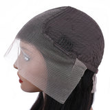 【Kiki】TK07 : BEAUDIVA Kinky Straight Wig 13*4 Lace Front Human Hair Wigs Pre Plucked Yaki Lace Wig