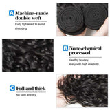 Beaudiva Hair Water Wave Human Hair Weave 3 Bundles Brazlian Virgin Hair