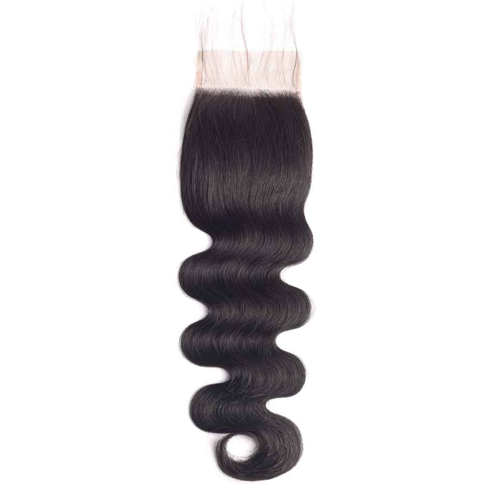 Beaudiva 13A Mink Hair Body Wave Bundles 3 Bundles with 4x4 Lace Closure Human Hair Bundles