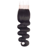 Beaudiva 13A Mink Hair Body Wave Bundles 3 Bundles with 4x4 Lace Closure Human Hair Bundles