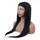 Beaudiva Silky Straight Headband Wig Human Hair Wigs For Women