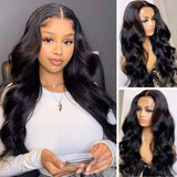 Beaudiva Body Wave Lace Wigs 5x5 Lace Closure Wig 100% Human Hair Wigs Invisible Transparent Lace