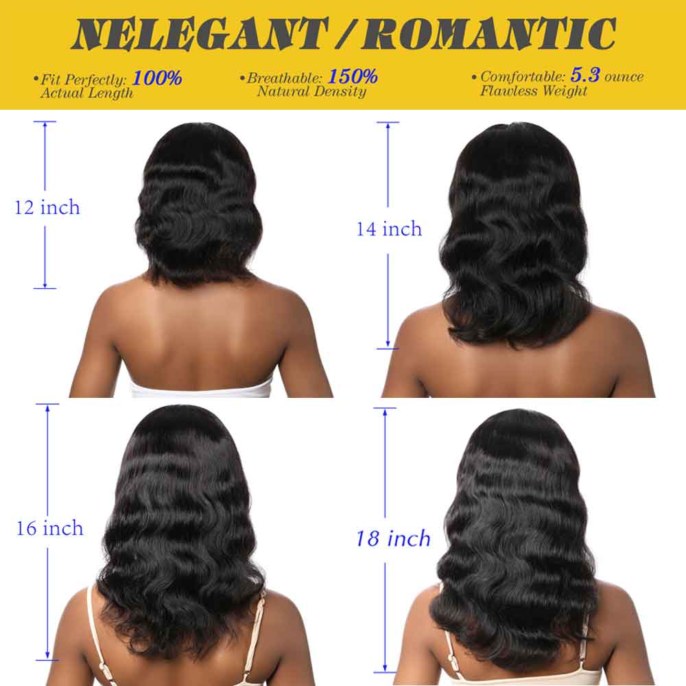 Beaudiva Body Wave Headband Wig Human Hair Wig Glueless Wig Full Density