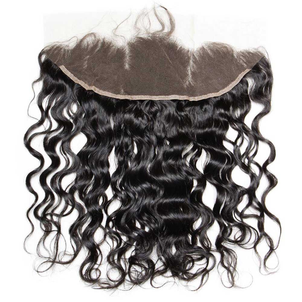 Beaudiva Water Wave 4 Bundles With Frontal Ear to Ear Lace Frontal Human Hair Weave