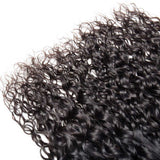 Beaudiva Easy to Install Water Wave Human Hair Weaves 3 Bundles With Ear to Ear Lace Frontal