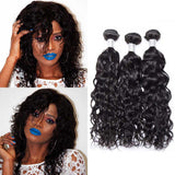 Beaudiva Hair Water Wave Human Hair Weave 3 Bundles Brazlian Virgin Hair