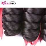 Beaudiva Loose Wave Human Hair Weave 4 Bundles Deal Virgin Human Hair