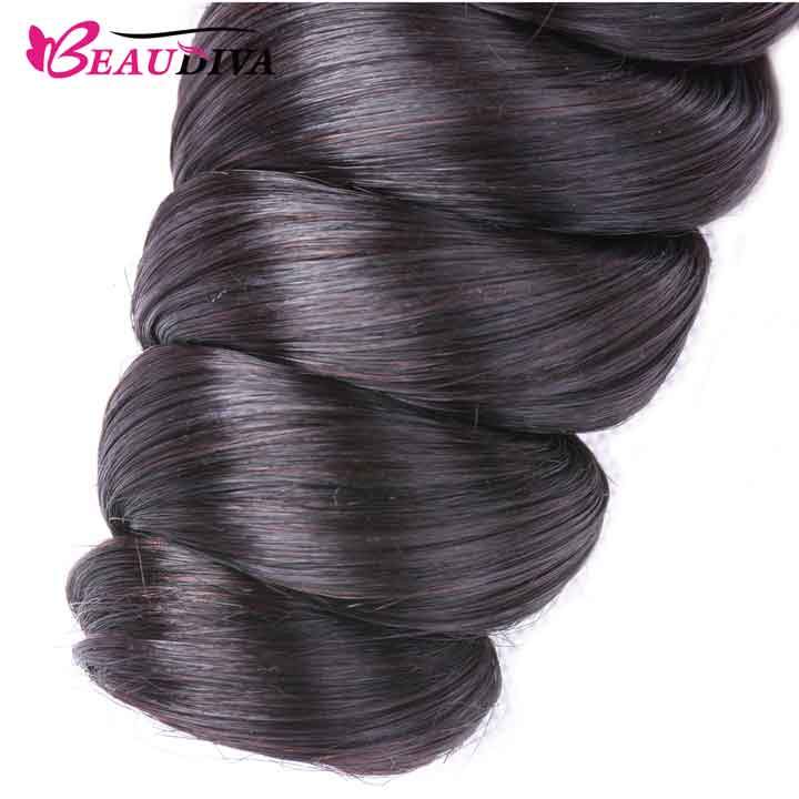 Beaudiva Brazilian Virgin Human Hair Loose Wave 3 Bundles Deal