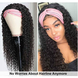 Beaudiva Super Affordable Kinky Curly Headband Wig Virgin Remy Human Hair