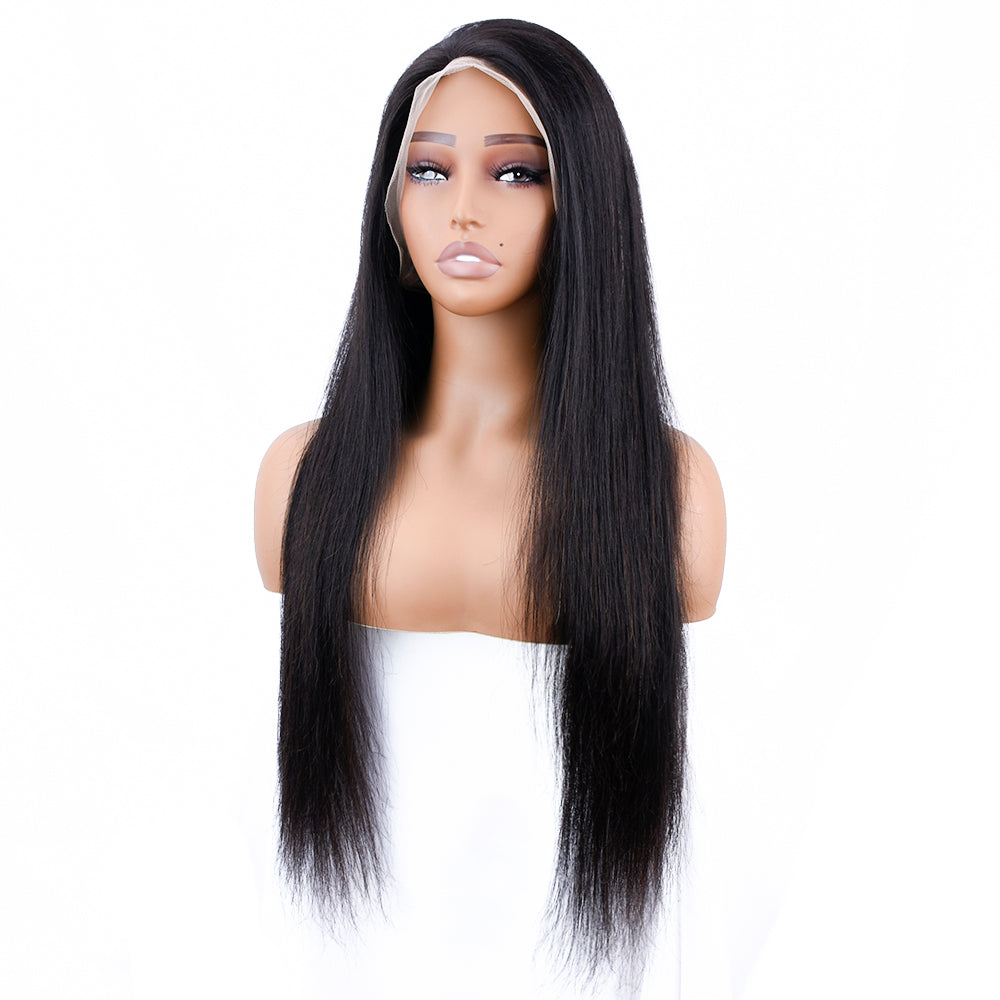【Gigi】TK04 : BEAUDIVA Bone Straight 360 Lace Frontal Wig 360 Full Lace Front Human Hair Wigs