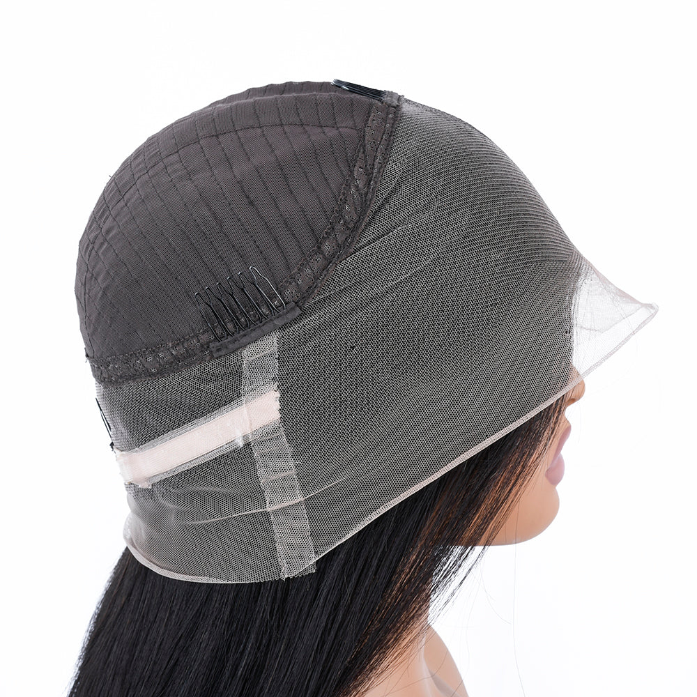 【Gigi】TK04 : BEAUDIVA Bone Straight 360 Lace Frontal Wig 360 Full Lace Front Human Hair Wigs