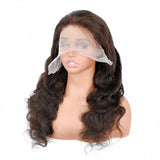 【Emma】TK23 : BEAUDIVA Chestnut Brown 4# Color Body Wave 13X4 Lace Frontal Wig Human Hair Wig