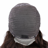 【Emma】TK23 : BEAUDIVA Chestnut Brown 4# Color Body Wave 13X4 Lace Frontal Wig Human Hair Wig