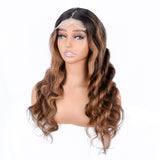 【Daisy】TK11 : Beaudiva Highlight Body Wave 5X5 Lace Closure Wig