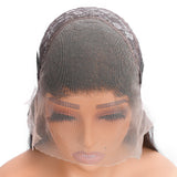 【Monae】TK09 : Beaudiva #4 Chestnut Brown 13X4 Lace Frontal Wig Bone Straight Human Hair