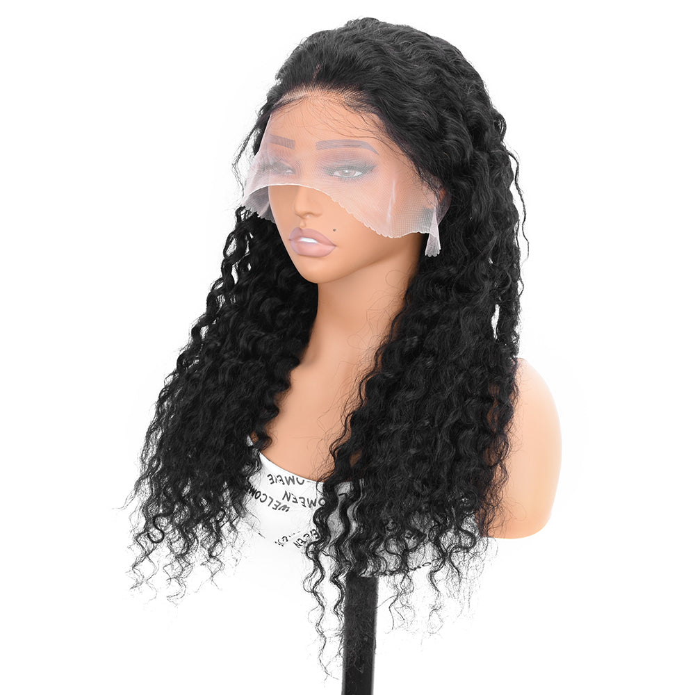 【Avery】TK40 : BEAUDIVA Deep Wave 13X4 Lace Frontal Wig Human Hair Wigs