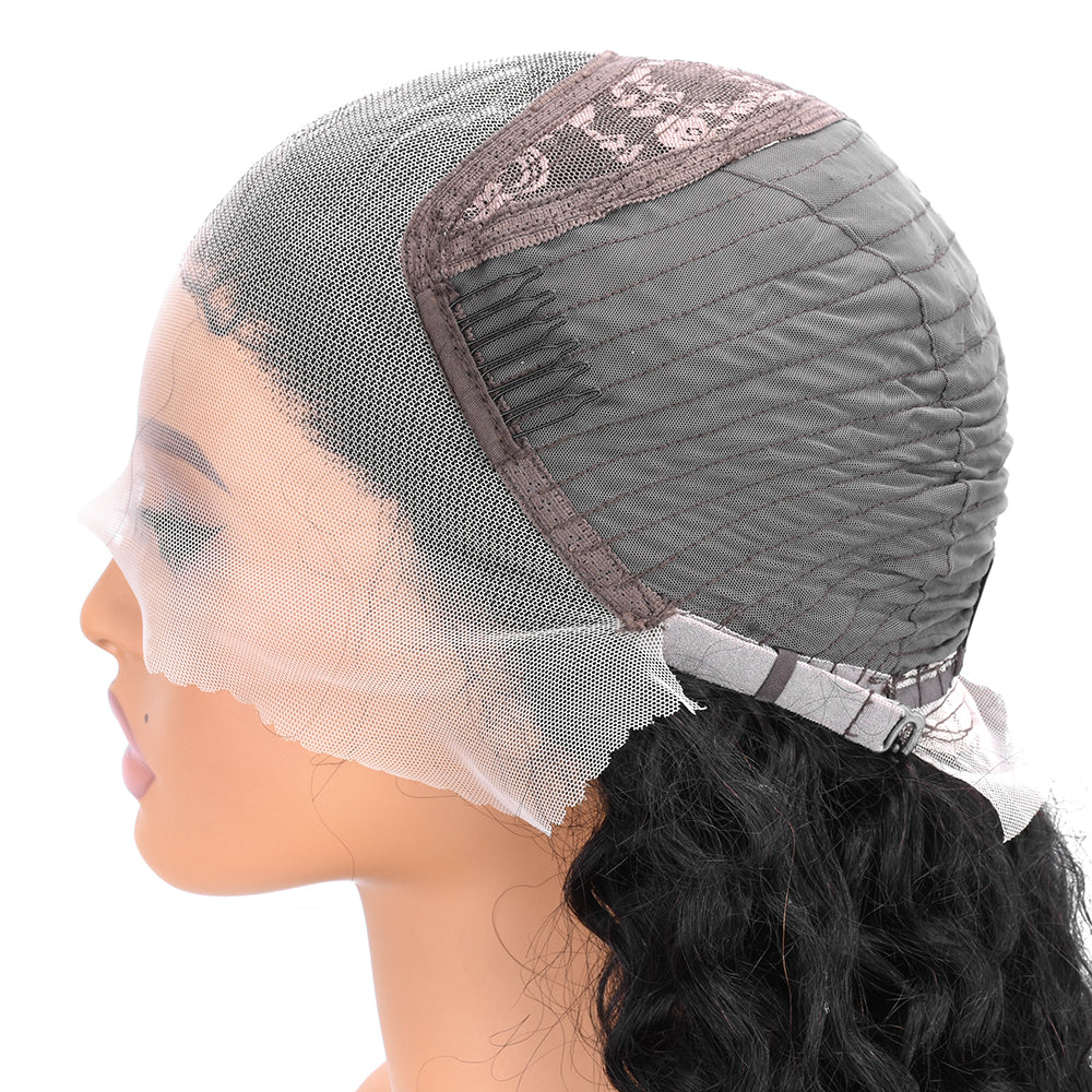 【Avery】TK40 : BEAUDIVA Deep Wave 13X4 Lace Frontal Wig Human Hair Wigs