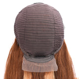 【Beyonce】TK03 : 13x4 Highlight Lace Front Wig Honey Blonde Brown Ombre Straight Wigs Pre Plucked Baby Hair