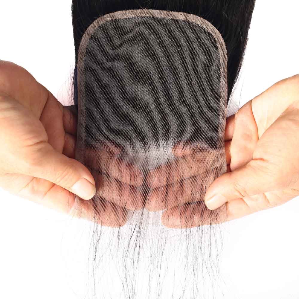 Beaudiva 13A Mink Hair Straight Bundles 3 Bundles With 4x4 Closure 100% Human Hair Bundles