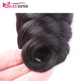 Beaudiva Brazilian Virgin Human Hair Loose Wave 3 Bundles Deal