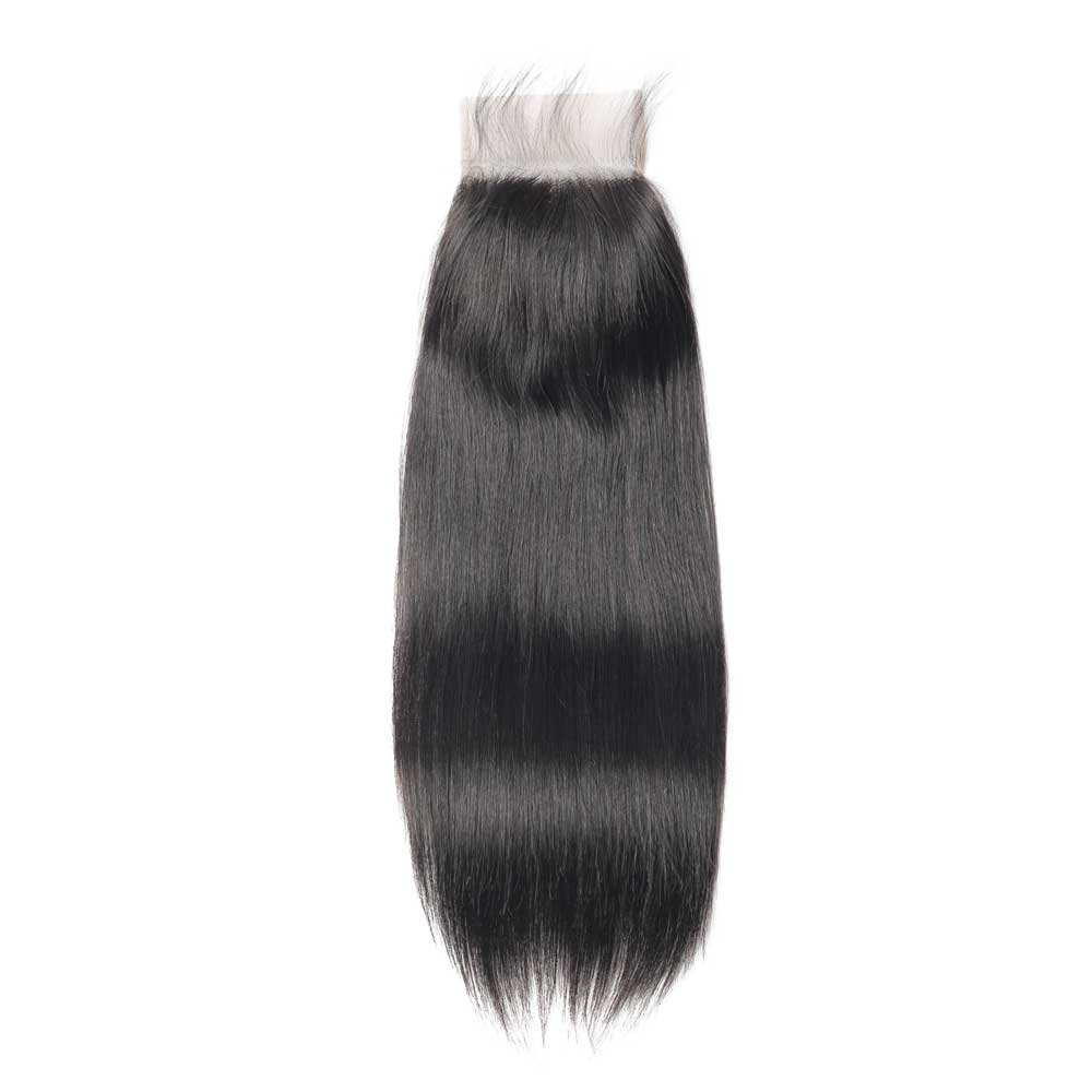 Beaudiva 13A Mink Hair Straight Bundles 3 Bundles With 4x4 Closure 100% Human Hair Bundles