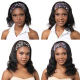 Beaudiva Body Wave Headband Wig Human Hair Wig Glueless Wig Full Density