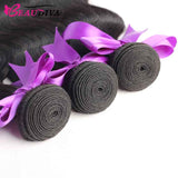 Beaudiva 10A Body Wave Human Hair Bundles 4 Bundles with Lace Closure Brazilian Human Hair Weaves