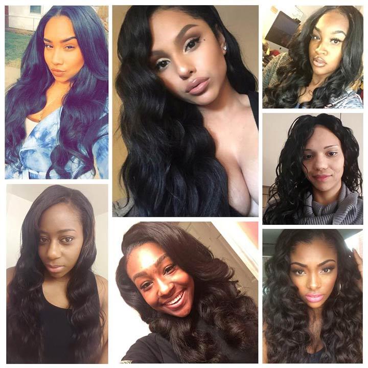 Beaudiva Body Wave Human Hair Weaves 4 Bundles Deal 100% Virgin Remy Human Hair