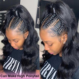 Beaudiva Body Wave Lace Frontal Wig T Part Transparent Lace Wig 150% Density