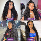 Beaudiva Loose Deep Wave Wig 13x4 Lace Frontal Human Hair Wig Transparent Lace Wigs For Women