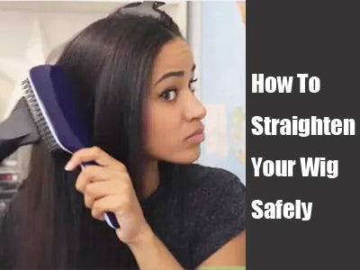 How To Straighten Your Wig Safely