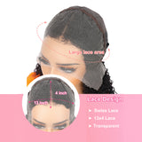 【Claire】TK19 : Beaudiva Body Wave Lace Front Human Hair Wigs 13x4 Frontal Wig Transparent Wigs with Pre Plucked Baby Hair