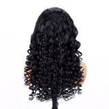 200% Density Egg Wave Body Wave Human Hair Wigs 13X4 Lace Frontal Body Wave Wig