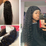 【Avery】TK40 : BEAUDIVA Deep Wave 13X4 Lace Frontal Wig Human Hair Wigs