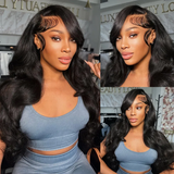 【TAX SEASON】122 USD Get 26 inches BODY WAVE 13X4 Lace Front WIG