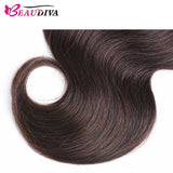 Beaudiva Super Affordable Body Wave Hair Dark Brown 3 Bundles Deal Remy Human Hair Weaves