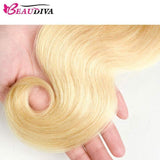 Beaudiva 4 Bundles Body Wave Human Hair Blonde Brazilian Hair