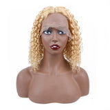 Beaudiva Colored Wigs Curly 613 BOB Wig Human Hair Blonde Short BOB Wig