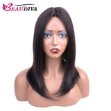 Beaudiva Straight/Kinky Straight/Jerry Curly Bob Wig Human Hair Wigs For Women