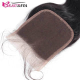 Beaudiva 10A Body Wave Bundles 3 Bundles With 4x4 Lace Closure Human Hair Weaves Lace Closure With Human Hair Bundles