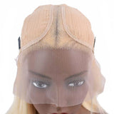 Beaudiva Silky Straight 613 BOB Wig Human Hair T Part Lace Wigs Transparent Lace Part Wigs