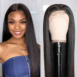 Beaudiva Silky Straight T Part Wig Lace Front Human Hair Wig Middle Part Human Hair Wigs