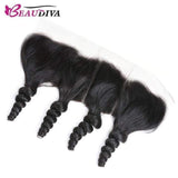 Beaudiva Loose Wave 4 Bundles With Lace Frontal Brazilian Virgin Remy Human Hair