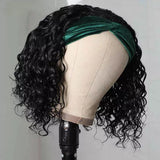 Beaudiva Kinky Curly Short Bob Headband Wig 100% Virgin Remy Human Hair Bob Wigs Super Affordable