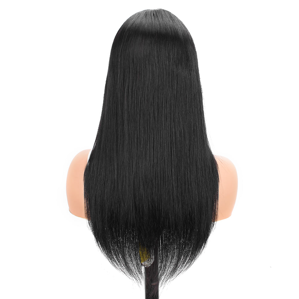 【Lydia】TK08 : BEAUDIVA Layered Lace Wig Inner Buckle Cute Straight 13x4 Lace Front Butterfly Haircut Wig With Medium Length Layered Human Hair